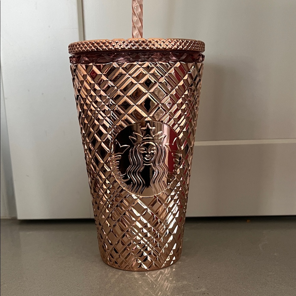Starbucks Rose Gold 16oz Tumbler